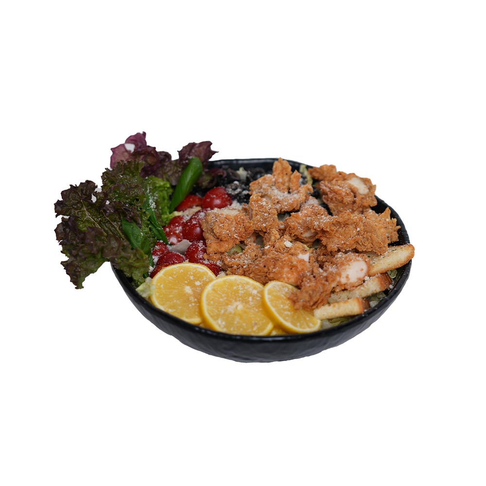 سالاد سزار سوخاری 1 سالاد سزار سوخاری